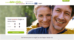 Desktop Screenshot of date-click.de